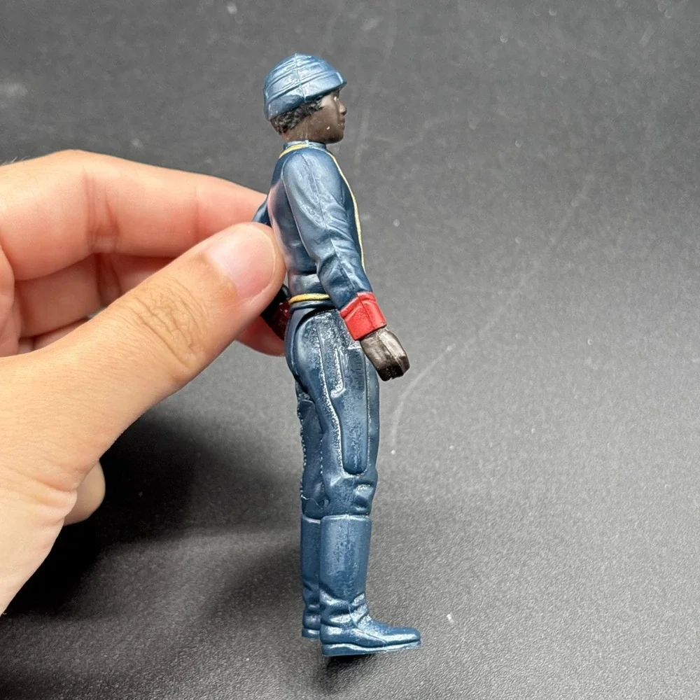 1981 Vintage Star Wars Bespin Black Security Guard Action Figure Complete HK